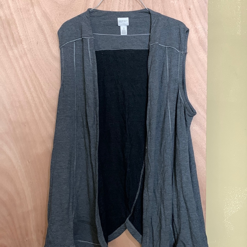 Zenergy Open Vest - Womens Plus Size 26/28W